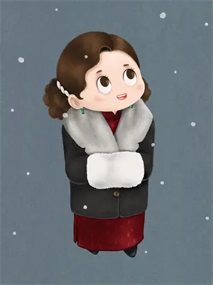 唯有白雪知我意对句